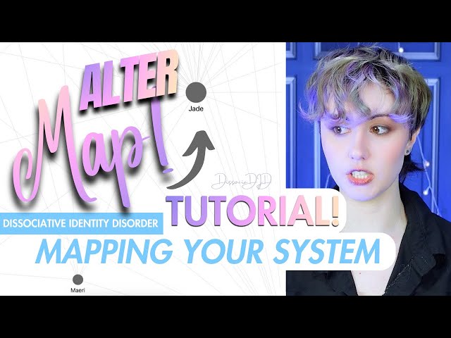 ALTER MAPS? The EASY Way To Map Your DID System! Tutorial | Dissociative Identity Disorder