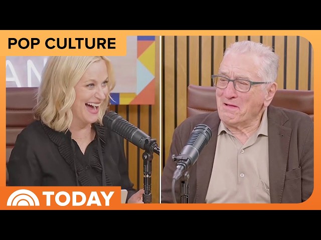 Robert De Niro Gets Chatty With Amy Poehler on ‘Good Hang’