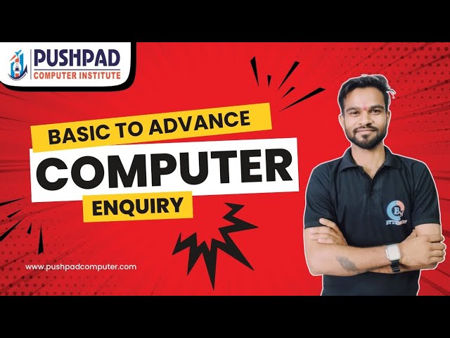 🎓 Basic to Advanced Computer Course | Pushpad Computer Institute, Indore