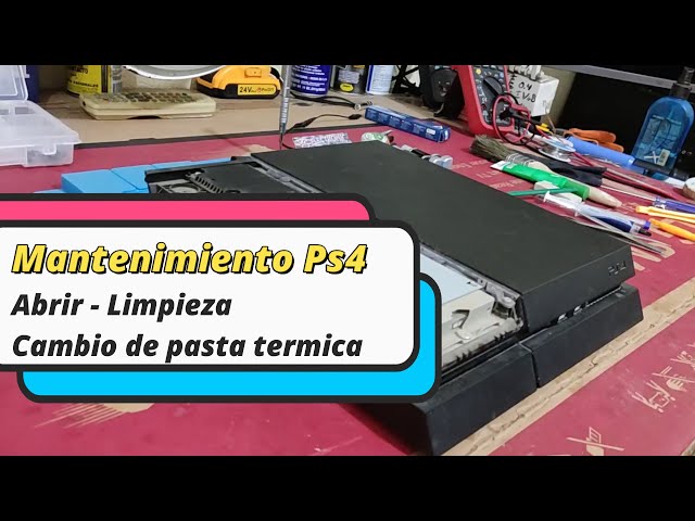 Como Abrir, Dar Mantenimiento y Limpieza de PS4 FAT // Modelo CUH-1215A 🎮