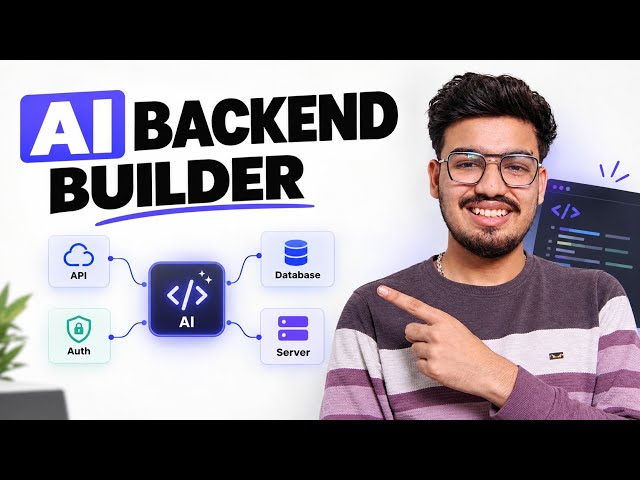 AI Backend Builder Project | Build Backends with AI 🚀 | GenAI Full Course #5