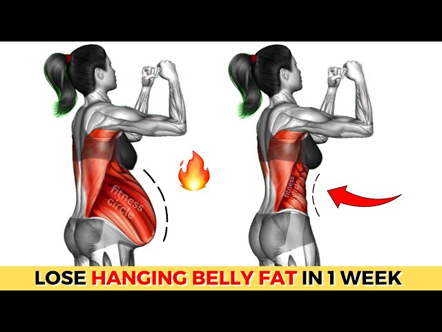 The Best Exercises for Hanging Belly Fat | 30-min Workout To LOSE 3 INCHES OFF WAIST in 1 Week