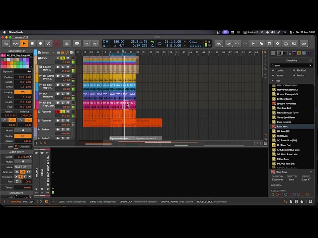 Bitwig Psy Lucid and Sound design Play+1