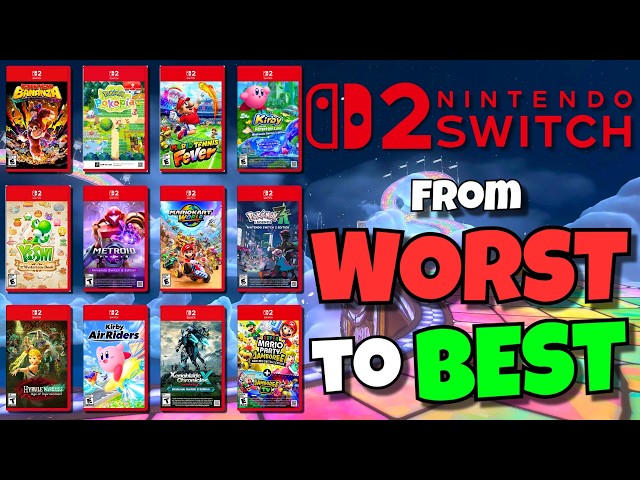 Ranking Every Nintendo Switch 2 Game: Year One!