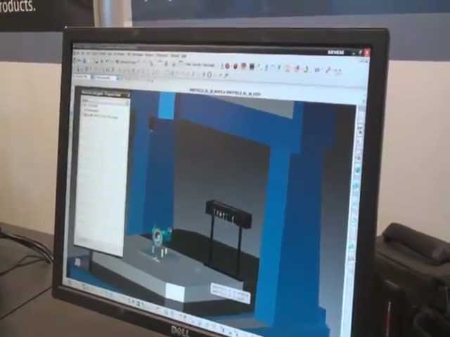 NX CMM Demonstration at IMTS 2012