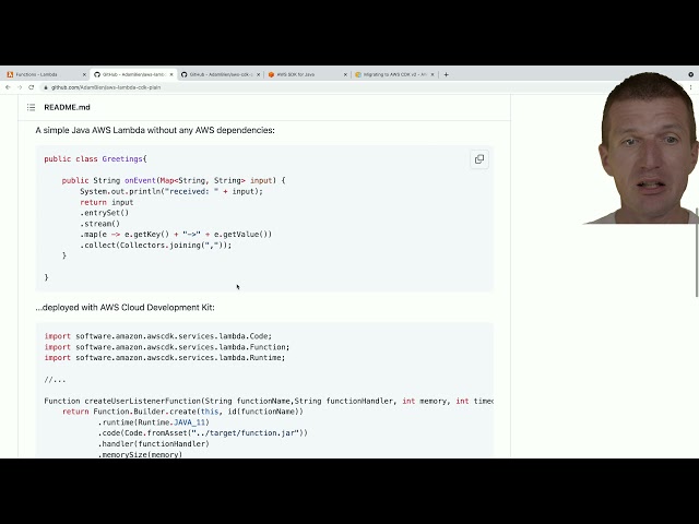 Plain Java POJOs as AWS Lambdas #slideless