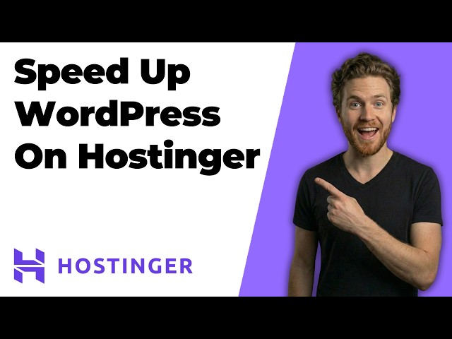 How To Speed Up WordPress On Hostinger (2026 Easy Guide)