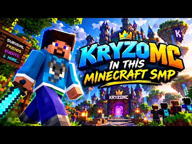How I Joined KryzoMC SMP in Minecraft! (My Biggest SMP Journey)