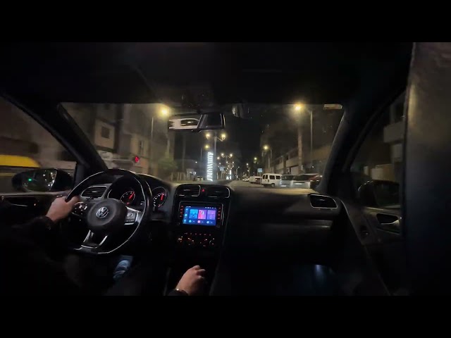 VW Golf GTI MK6 Stage 2 | NIGHT DRIVE POV