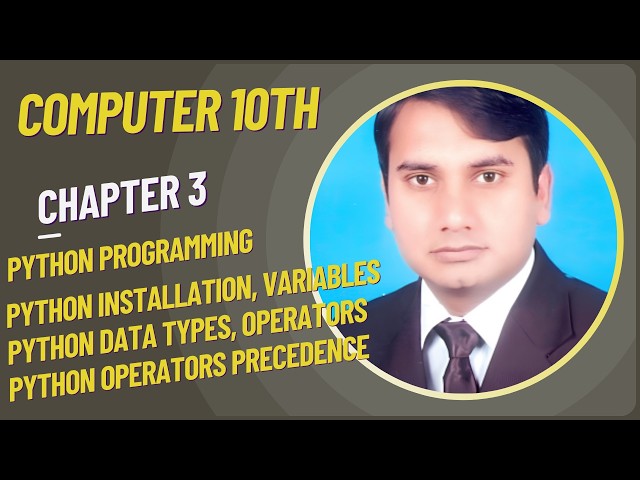 10th Computer Chapter 3, Python Programming Complete Chapter
