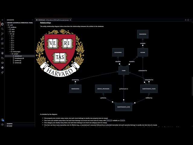 Harvard CS50'sql final project | Homekeeper