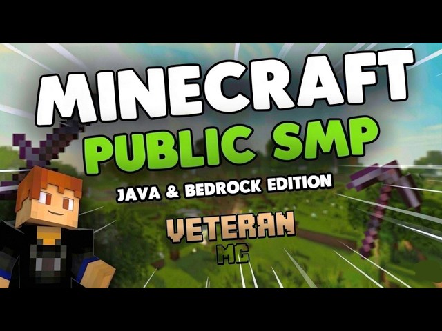 🌹BEST NEW PUBLIC VANILLA👌SERVER FOR JAVA + PE 👑FREE TO JOIN ( VETERANMC ) 🏆 | Day #6