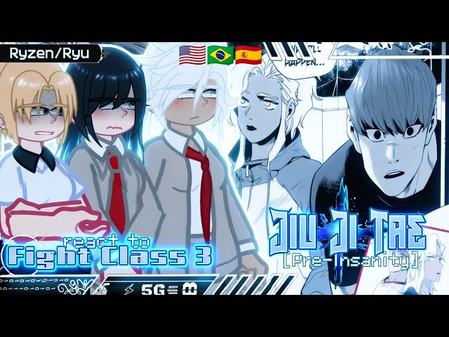Fight Class 3 react to Jiu Ji Tae | Pre-Insanity | Gacha React