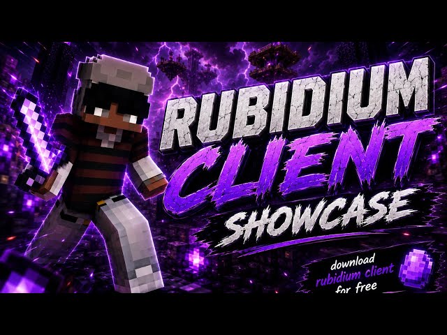 Rubidium Client Showcase | Best hack client in 2026 | Minecraft hack | Minecraft Java | 