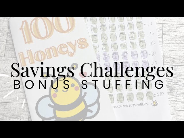 Cash Stuffing Savings Challenges | Bonus Cash Stuffing | $300 Side Hustle Income Cash Stuffing