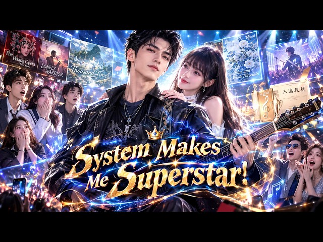⚡He only wanted to make music, The system turned him into a superstar! #aidrama #system