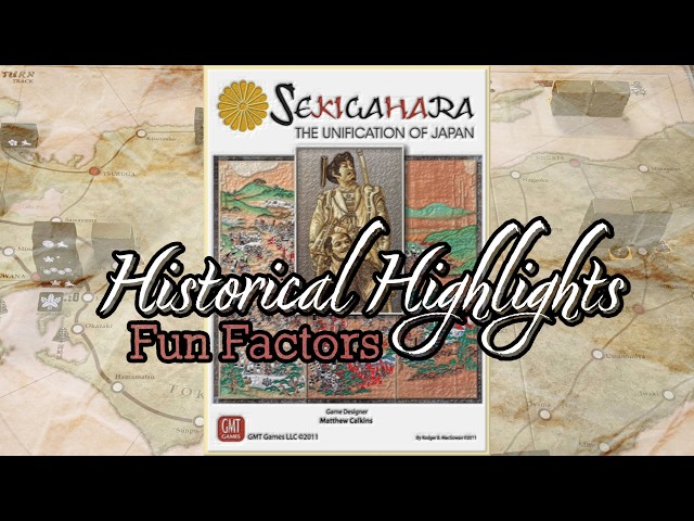 Sekigahara | Historical Highlights & Fun Factors #history #boardgames