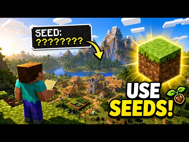 How to Use Seeds in Minecraft (Easy Tutorial)