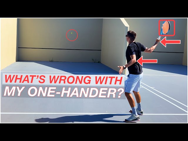 The 3 Biggest Mistakes on my One-Handed Backhand