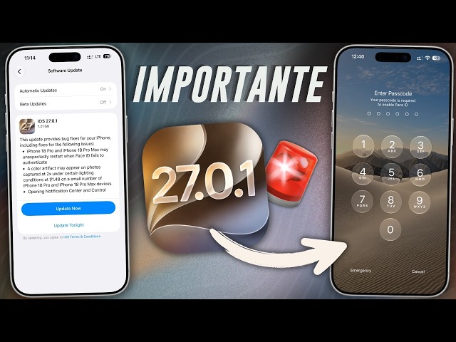 iOS 27.0.1 - Important Update for Your iPhone 🚨📲