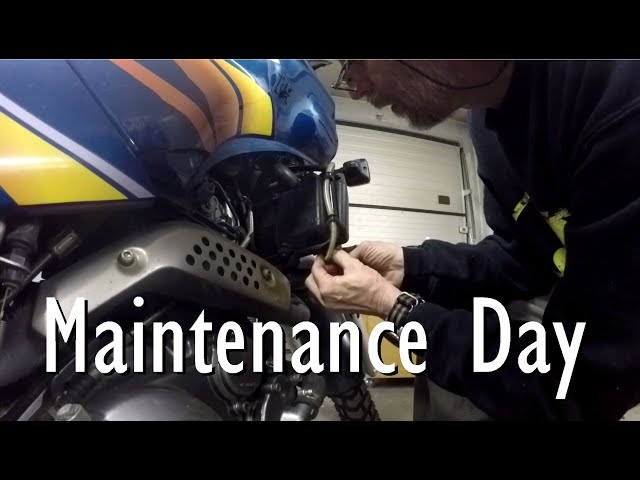 Yamaha Tenere XTZ660 3YF 1998 Maintenance Day