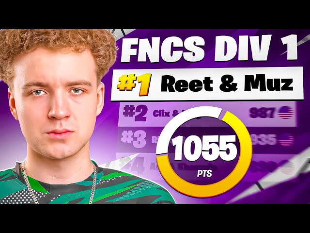 1ST PLACE In FNCS Division 1 - 1055 PTS 🥇