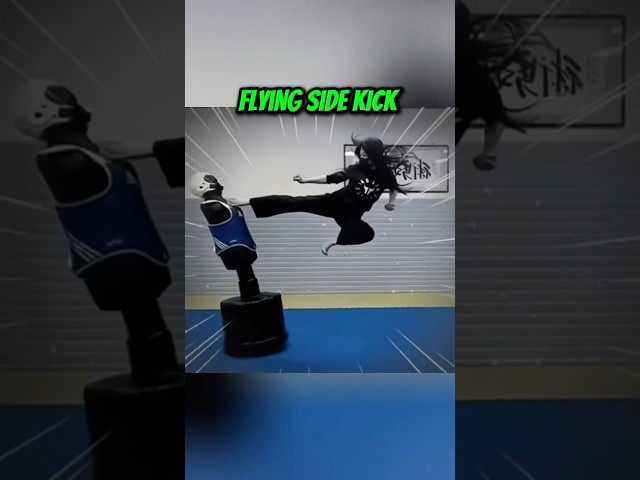 The Air-Cutting Kick | Flying Side Kick Guide #devtkd #tutorial