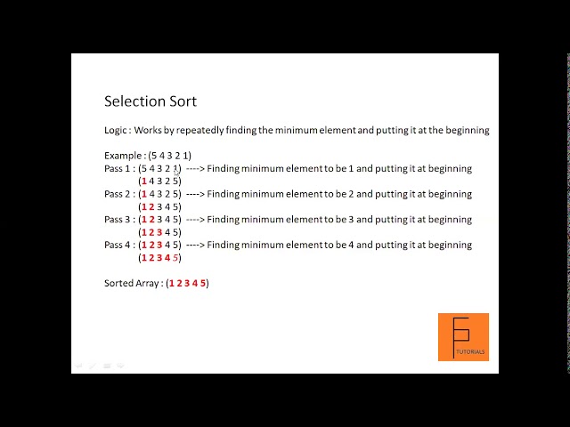 ICSE Computer Applications | LIVE Session | JAVA | Selection Sort