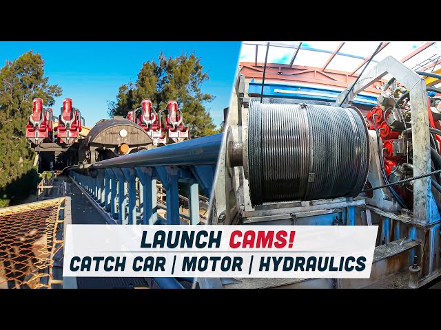Furius Baco Launch Compilation! | Unique Shots of Hydraulic Launch System | Backstage PortAventura
