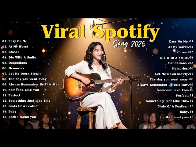 Viral Spotify Song 2026🔥🎵| Newest English Love Song That Hit Deep | Soft Acoustic Playlist