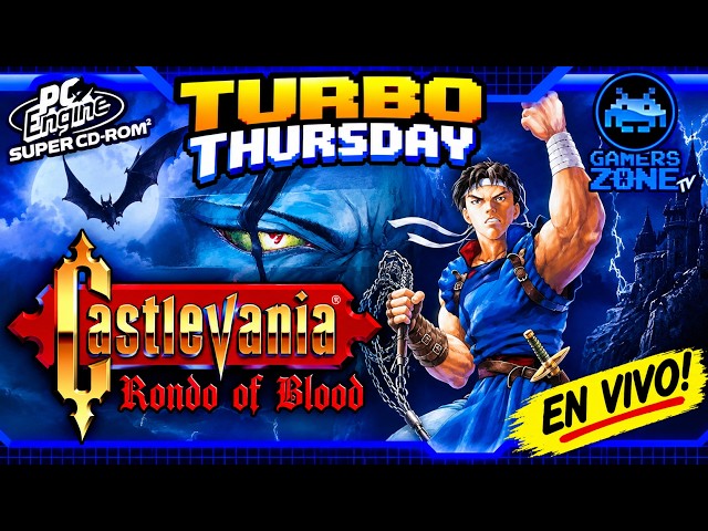 ¡DRÁCULA REGRESÓ! 🦇 #TurboThursday #RondoOfBlood #pcengine #videojuegos