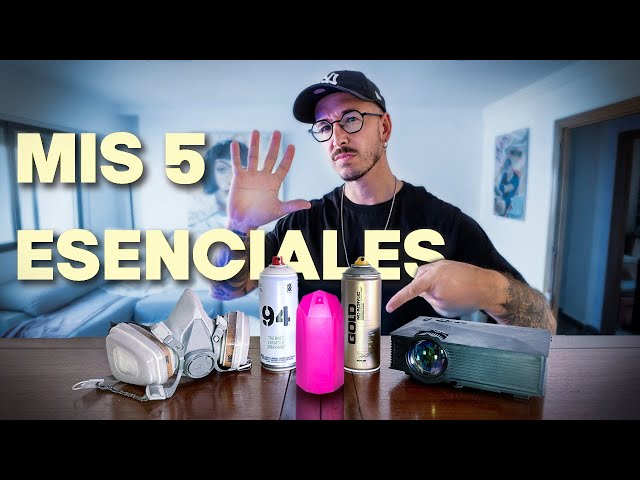 5 HERRAMIENTAS que MÁS USO tras PINTAR + 1000 Murales