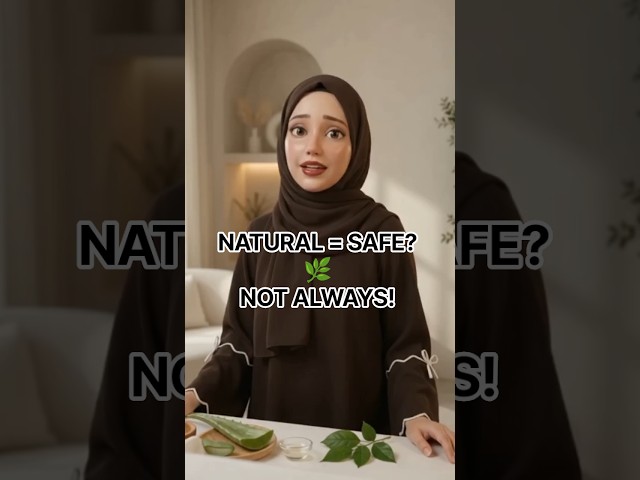 Natural Skincare = Always Safe? 🌿🤔 The Truth