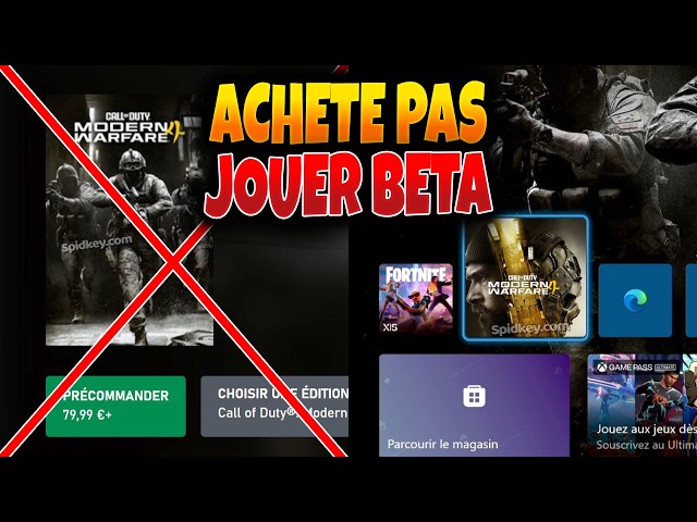 N'ACHETE PAS MW4 pour Jouer à la Beta