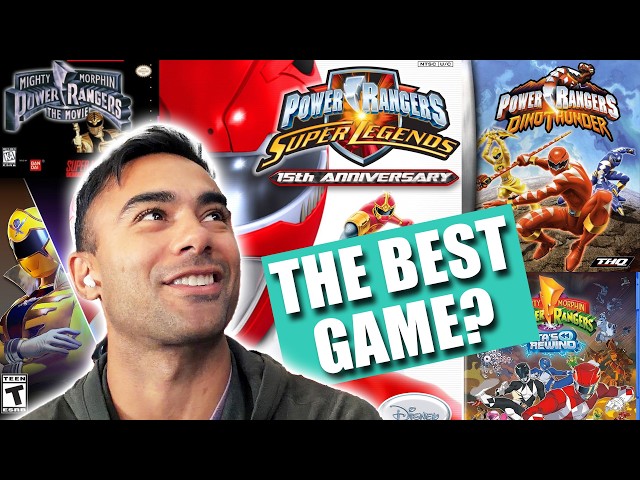 Reacting to the Top 10 Power Rangers Video Games From WatchMojo
