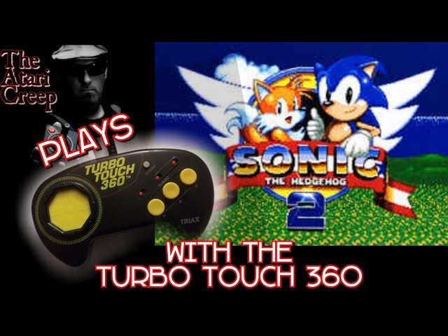 Sonic the Hedgehog 2 with the Turbo Touch 360 | The Atari Creep Plays