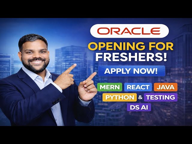 Oracle Hiring DevOps Engineer (0–2 Years) | Product Development |Freshers & Early Career | Apply Now
