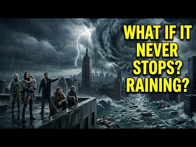 अगर 10 साल तक लगातार बारिश हो? 🌧️ What If It Rained Non-Stop?