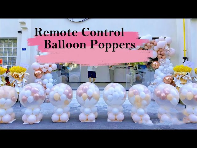 Remote Control Balloon Poppers Tutorial | Wedding Balloon Decor
