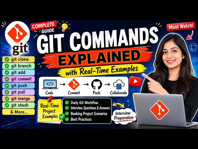Learn Git in 8 Minutes | Real-Time Examples from IT Projectson