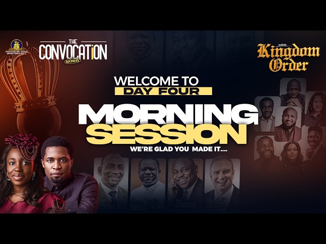 The Convocation Day 4 Morning Session|| 27.09.2026 || Apostle Michael Orokpo Ph.D.