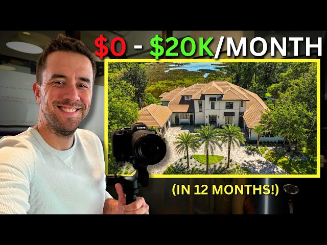 How Scott Built a $20K/Month Real Estate Photography Business in 12 Months