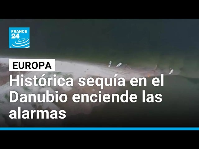 Sequía histórica en el Danubio obliga a Hungría y Rumania a cerrar centrales nucleares