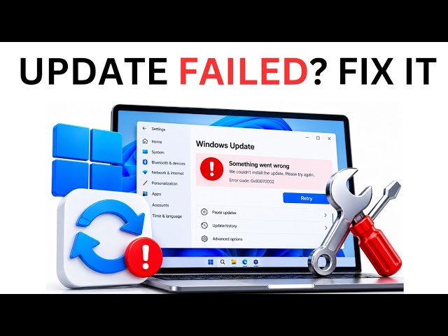 How To Fix Windows Update Error in Windows 11 & 10 (Easy Fix) 🛠️