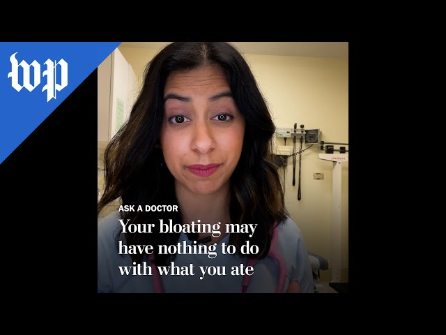 Your bloating may have nothing to do with what you ate