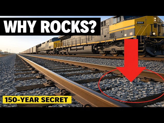 Why Are There Rocks on Train Tracks? (The 150-Year-Old Trick)