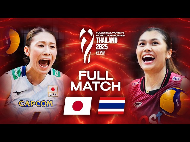 Japan 🇯🇵 vs. Thailand 🇹🇭 - World Championships 2025 | Full Match