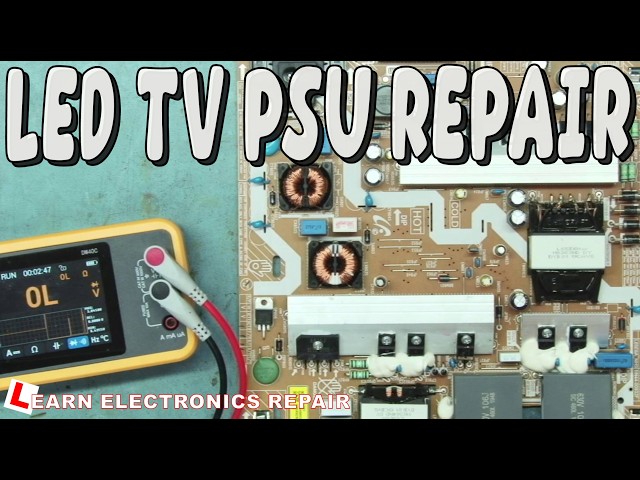 How To Repair LED TV PSU : How Does It Work? Learn The Basic Building Blocks Of The Circuit.