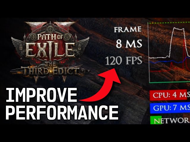 IMPROVE PERFORMANCE in Path of Exile 2! (The Third Edict 0.3)