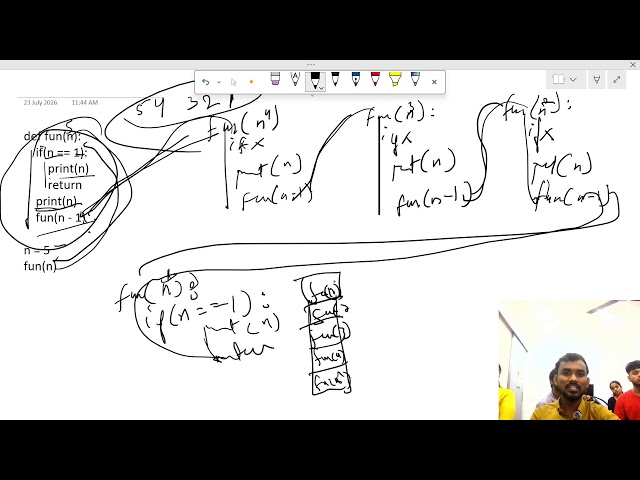 Introduction Of Recurssion Using Python In Hindi